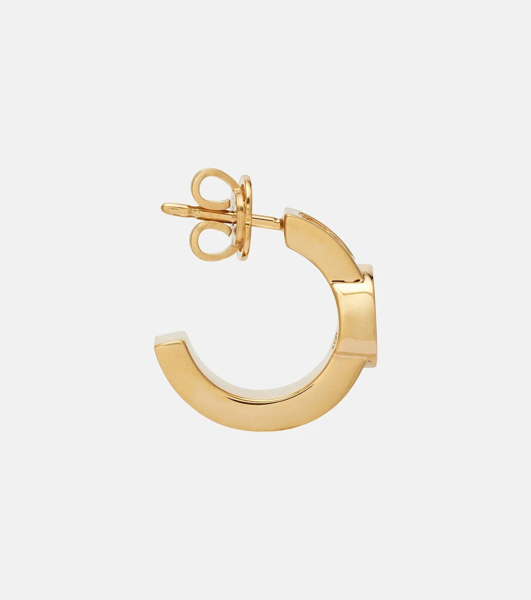 Gucci - Gucci Blondie embellished hoop earrings