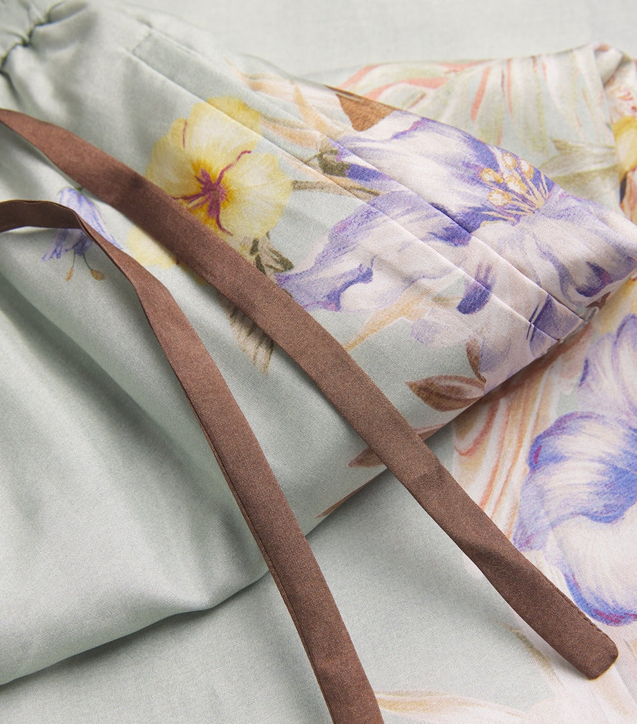 Zimmermann Silk Coco Relaxed Trousers