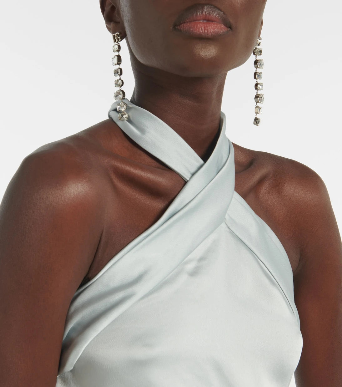 Simkhai - Draped satin maxi dress