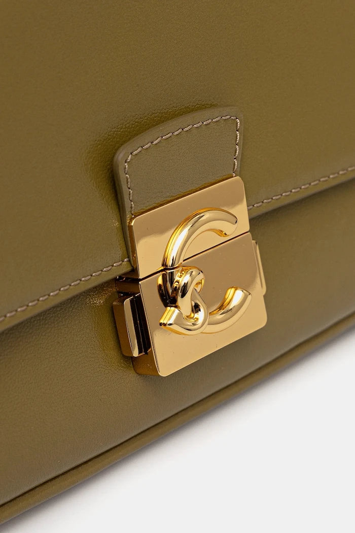 Кожена чанта Coccinelle C-ME LOCK