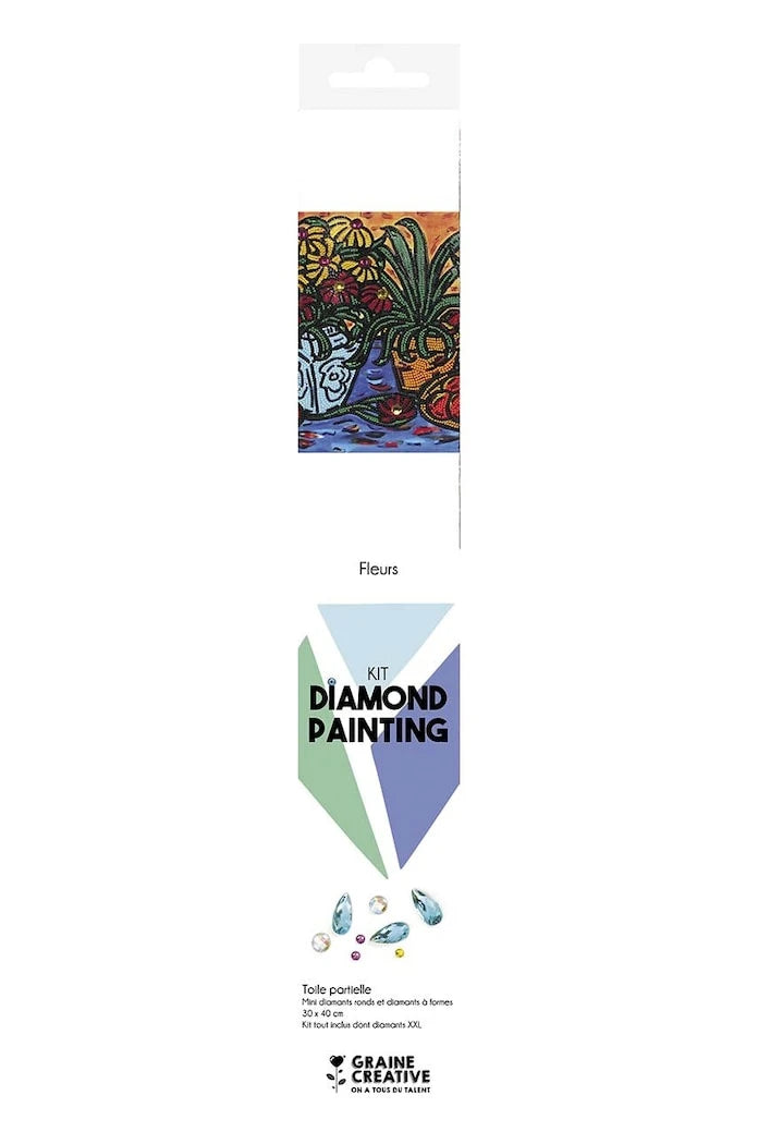 Комплект diy Graine Creative Diamond Painting Fleurs