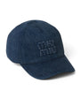 Blue Denim Logo Baseball Cap