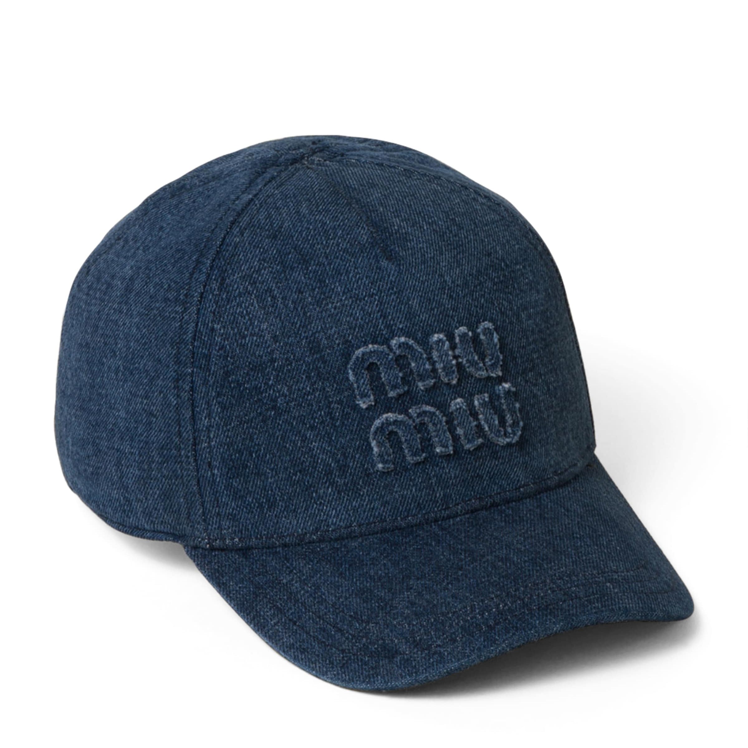 Blue Denim Logo Baseball Cap