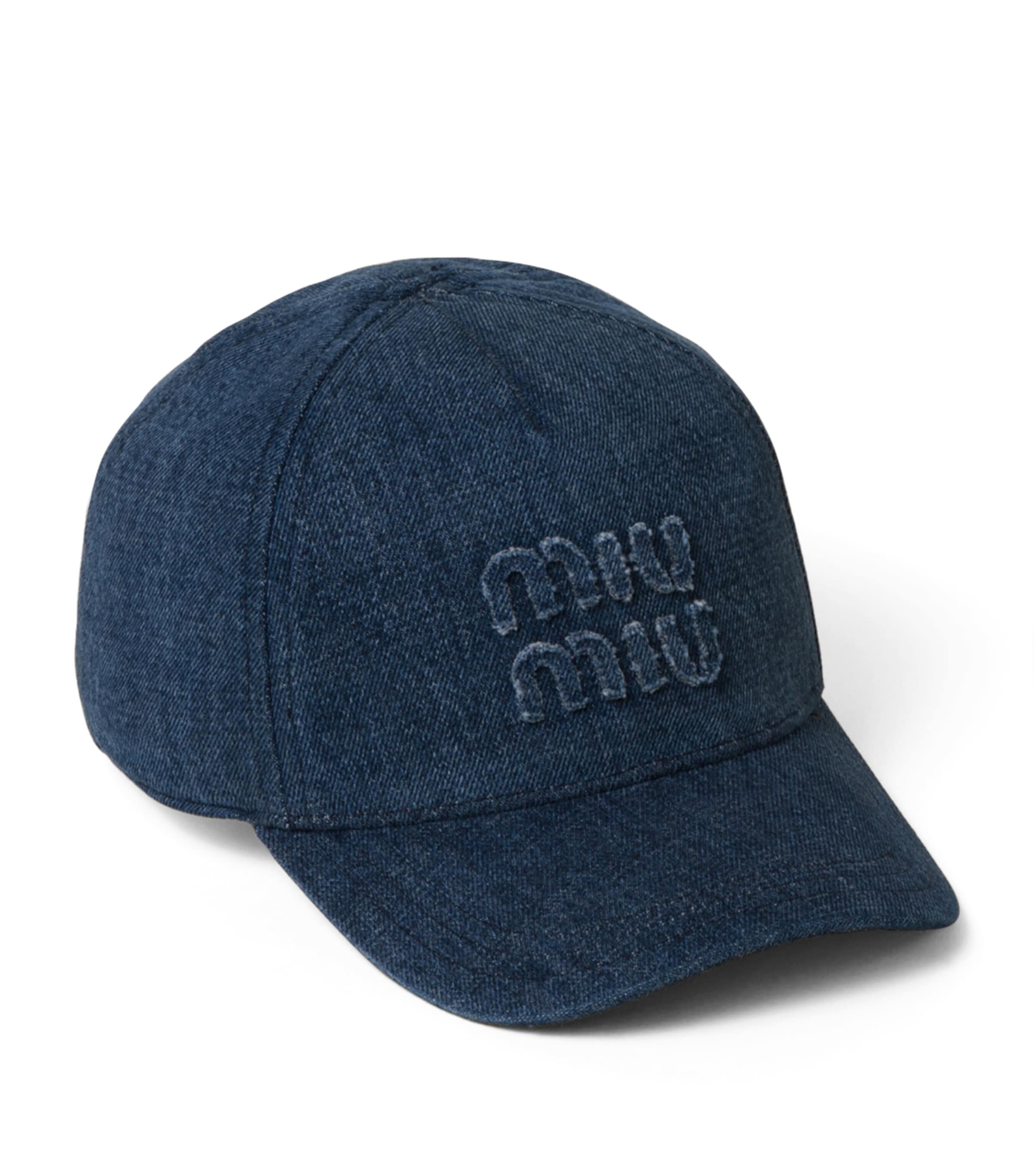 Blue Denim Logo Baseball Cap
