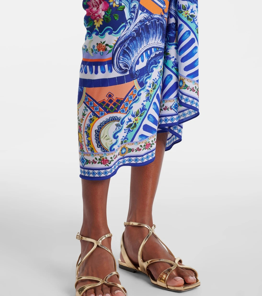 Camilla - Printed beach cover-up