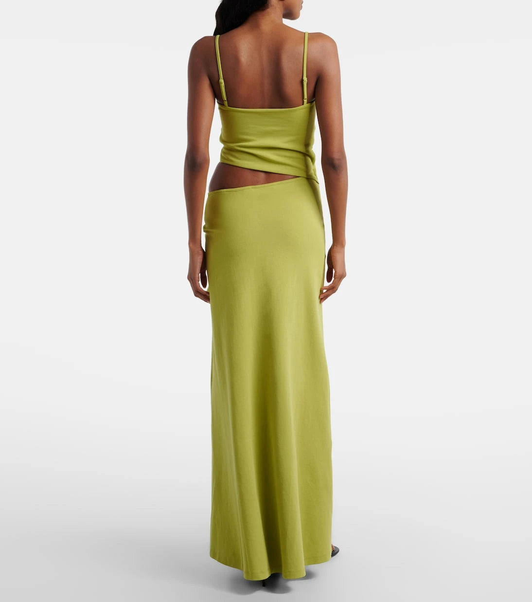 Christopher Esber - Orbit cotton-blend midi dress