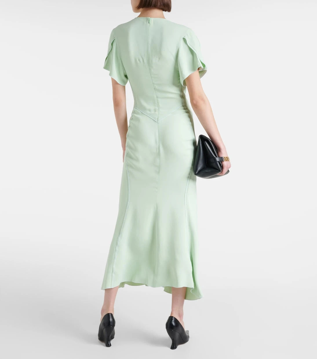 Victoria Beckham - Gathered midi dress