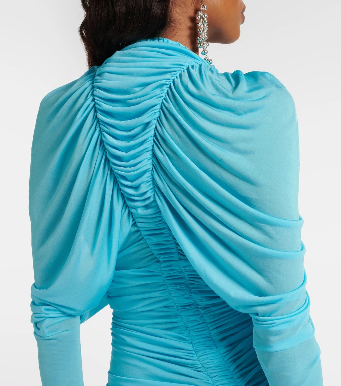 Christopher Esber - Orion ruched sheer minidress