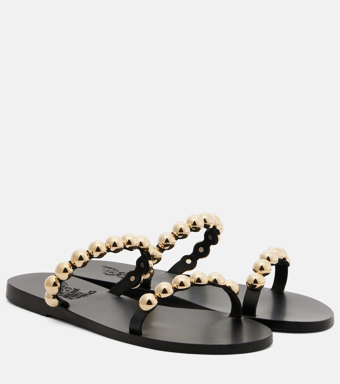 Ancient Greek Sandals - Lambri studded leather sandals