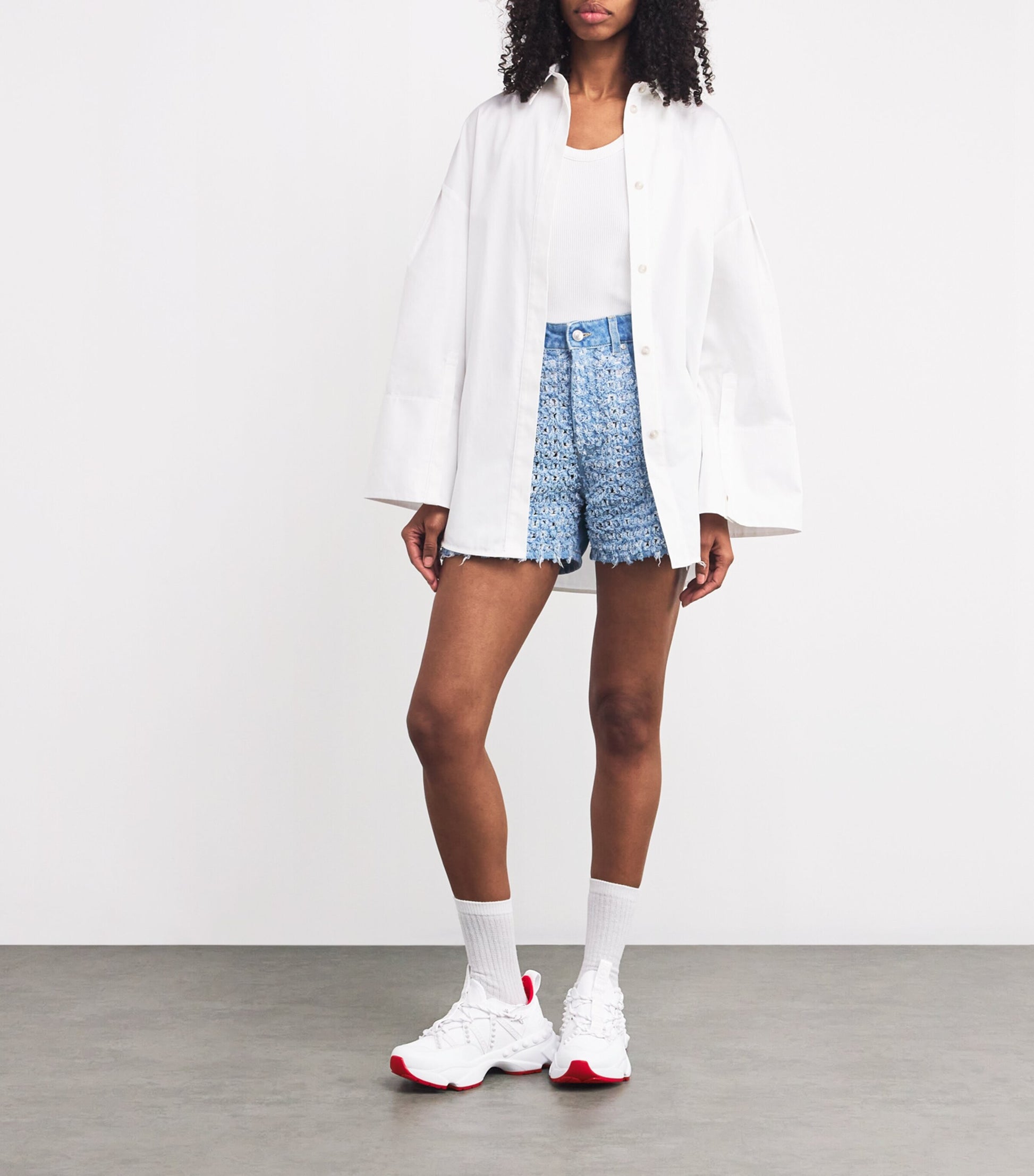 Christian Louboutin White Trailnrun Donna Sneakers