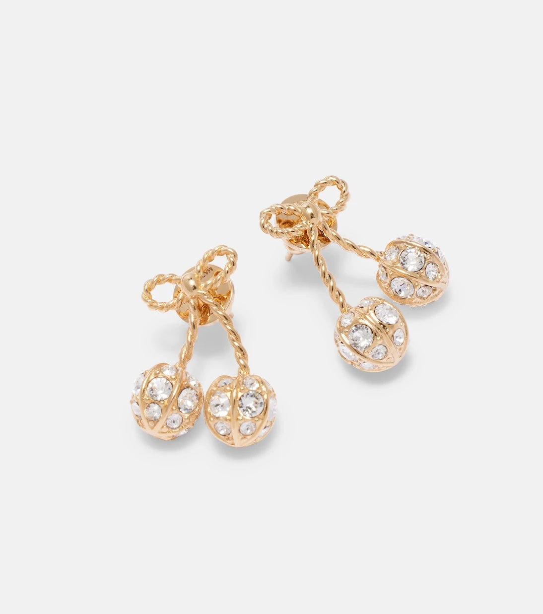 Valentino - Cherryfic Swarovski®-embellished earrings