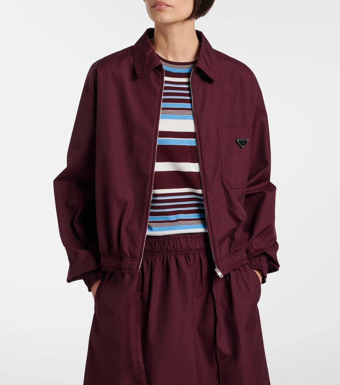 Prada - Logo blouson jacket