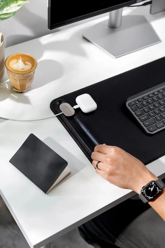 Подложка за бюро Orbitkey Slim Black 80 x 31 x 0,5 cm