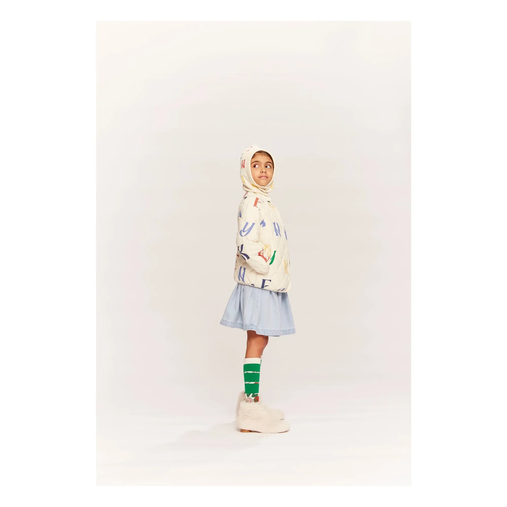 Wynken - Annka Down Quilted Jacket | Ecru