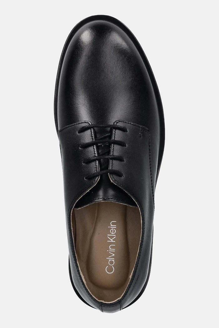 Calvin Klein Erkek Deri Ayakkabı ESS RUBBER DERBY LTH