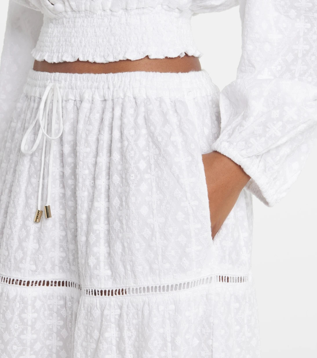 Melissa Odabash - Danielle cotton maxi skirt