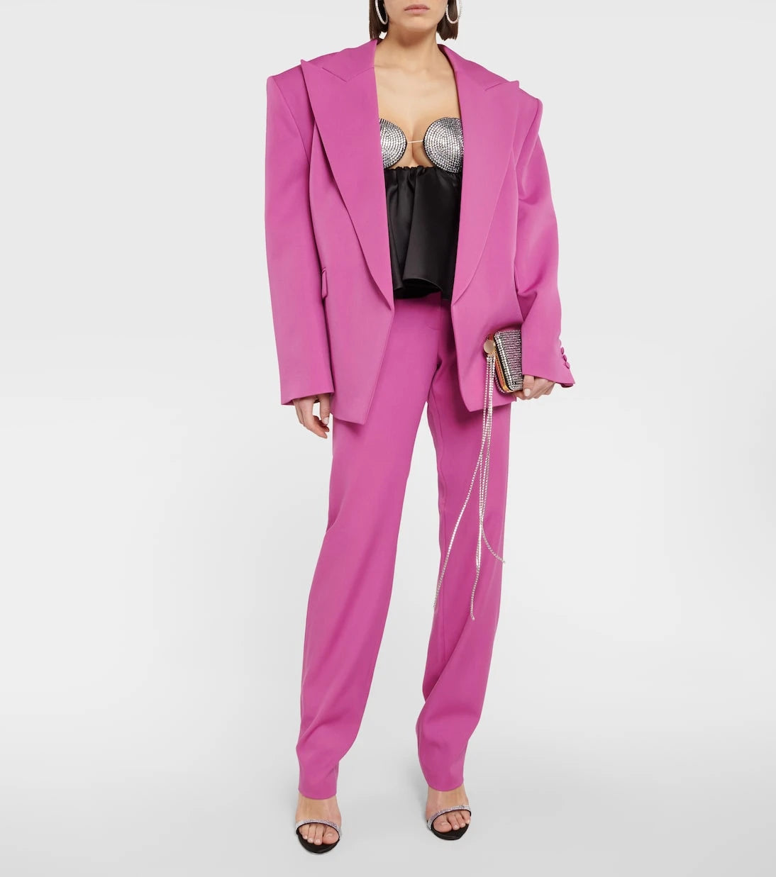 Magda Butrym - Low-rise straight wool pants