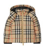 Burberry Kids Down Check Puffer Jacket (6-24 Months)