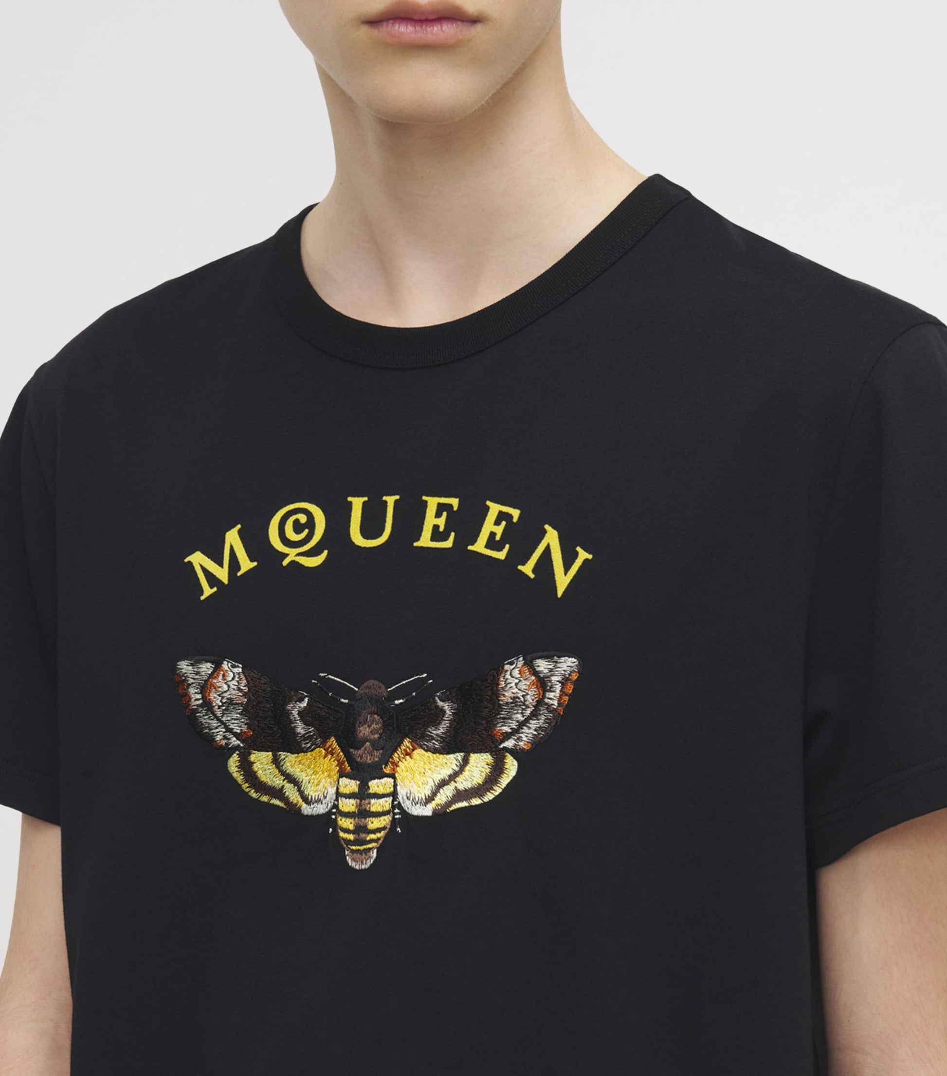 Cotton Embroidered Logo T-Shirt