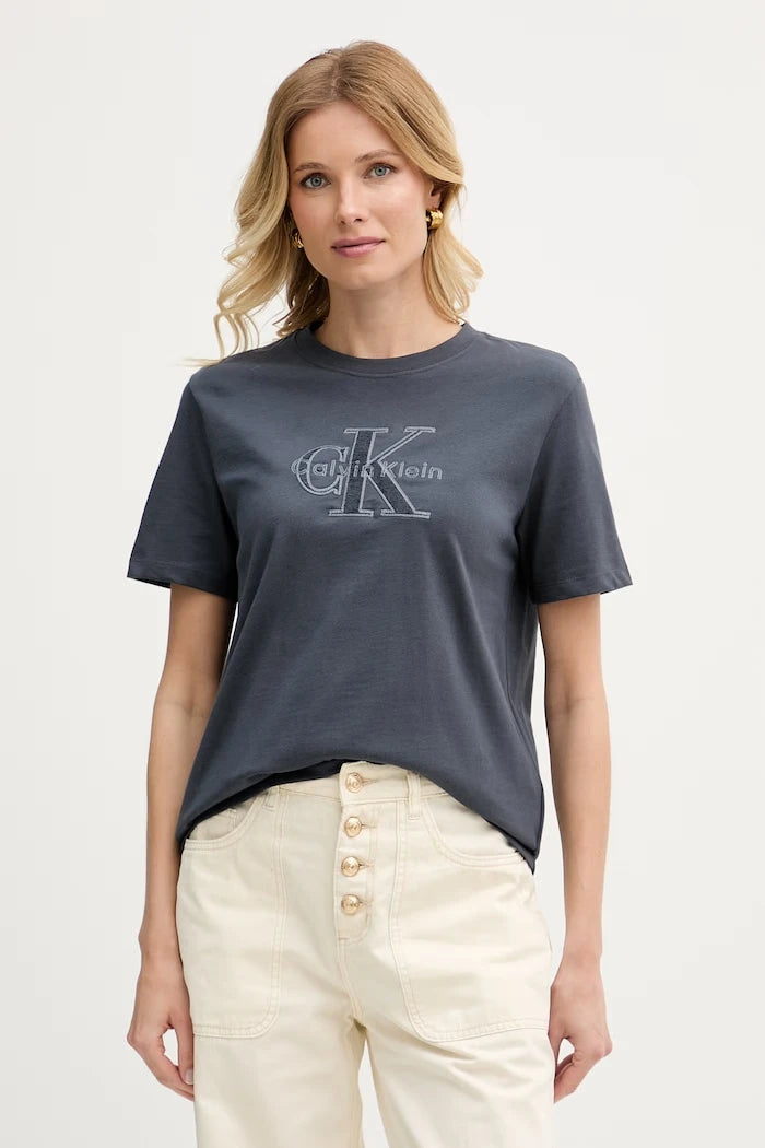 Calvin Klein Jeans тениска дамска от памук