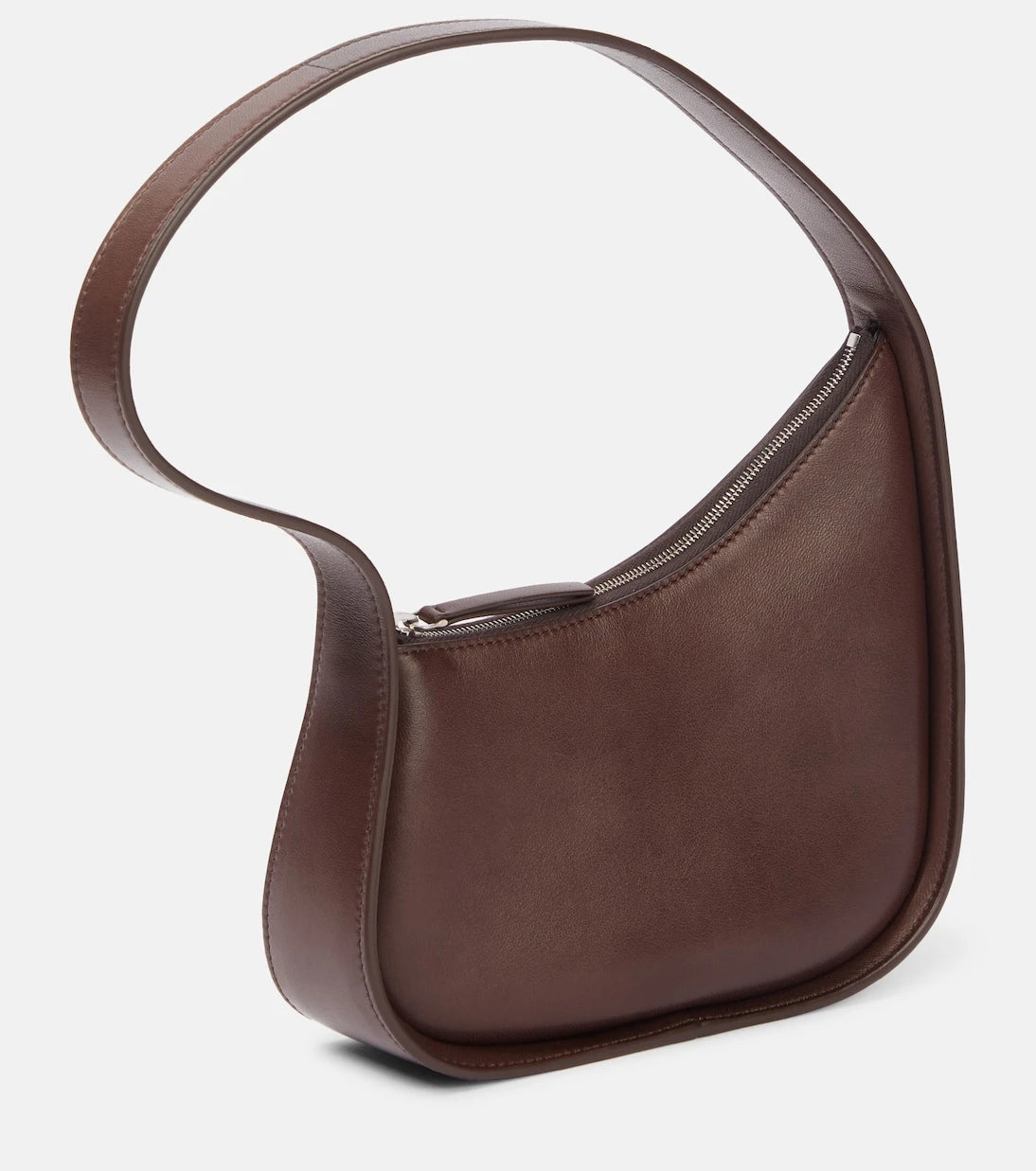 The Row - Half Moon leather shoulder bag