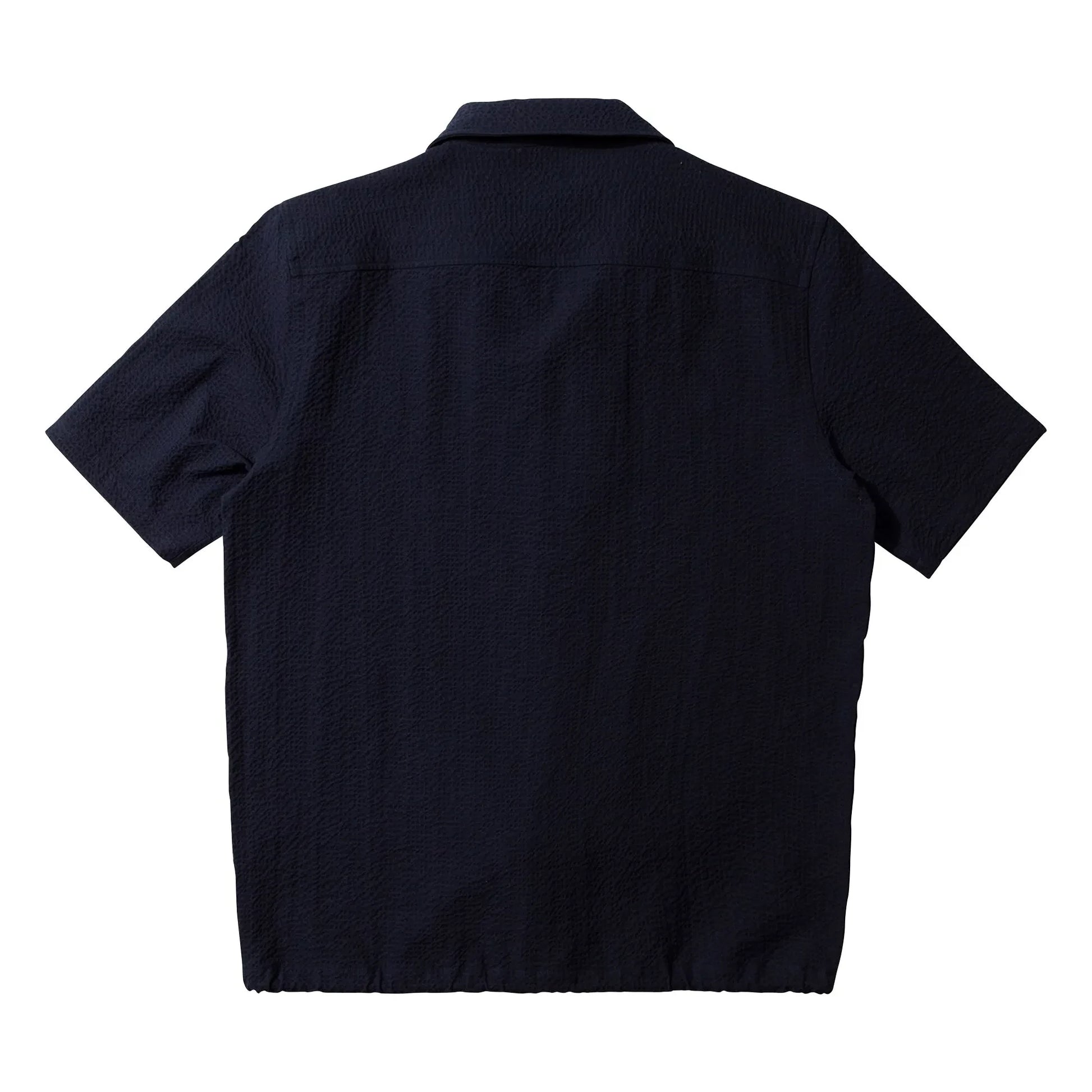 Edmmond Studios - Travis Short Sleeve Shirt | Dark Blue