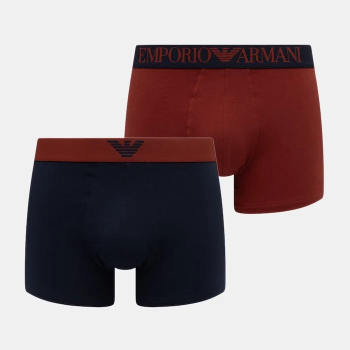 Emporio Armani Underwear Erkek Pamuklu Elastan Dar Bokser