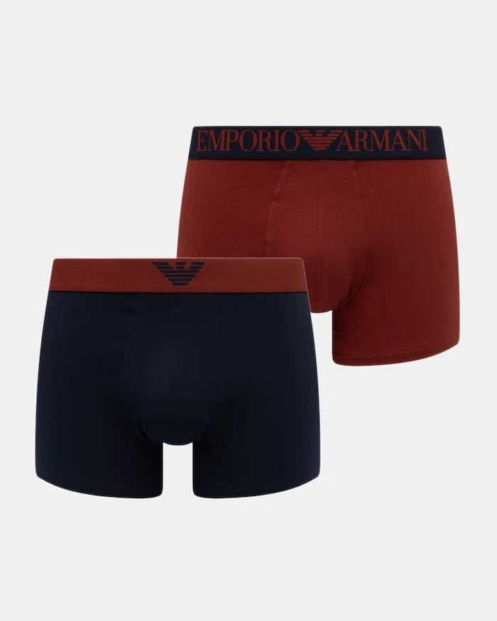 Emporio Armani Underwear Erkek Pamuklu Elastan Dar Bokser