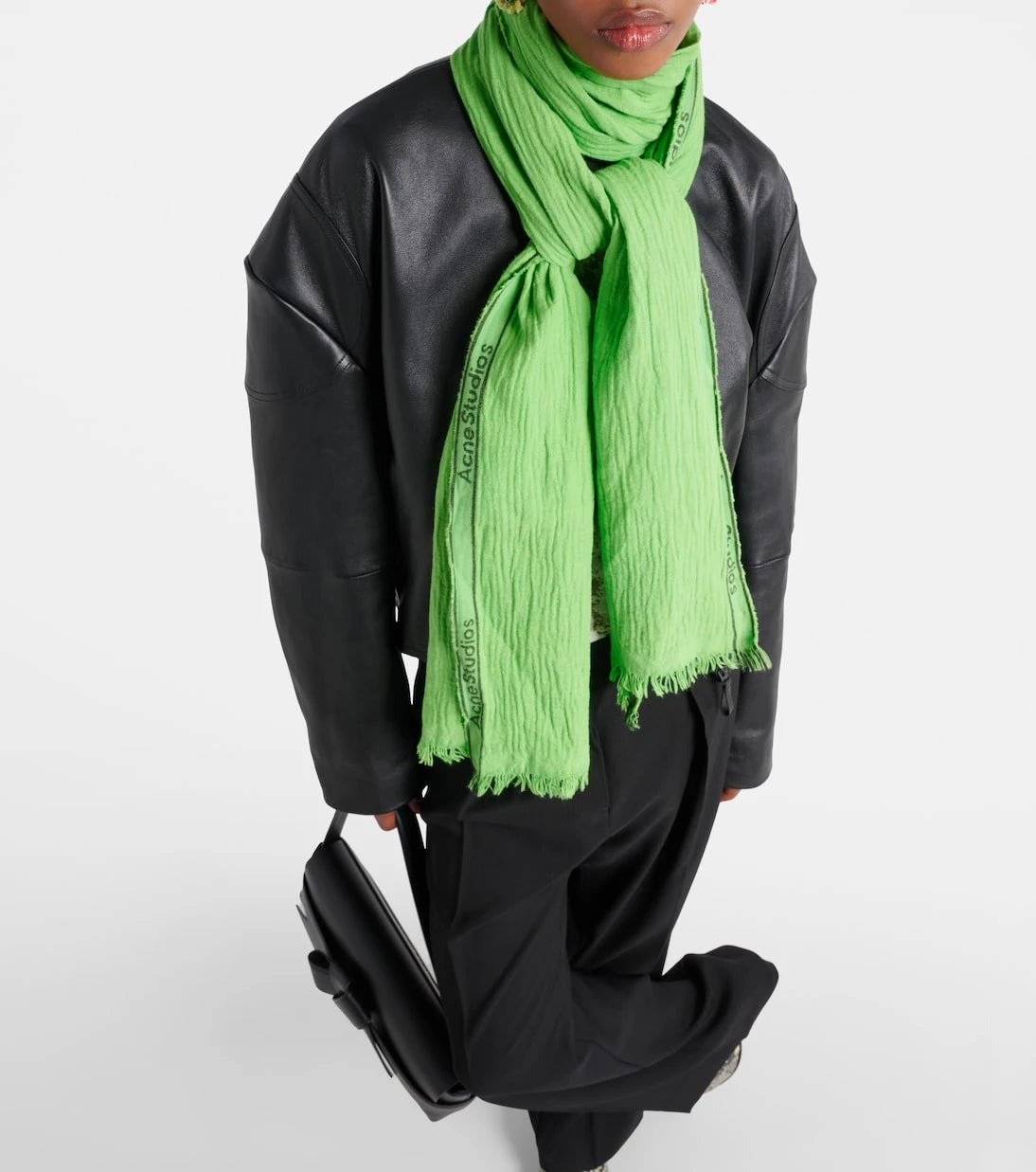 Acne Studios - Cotton and linen scarf