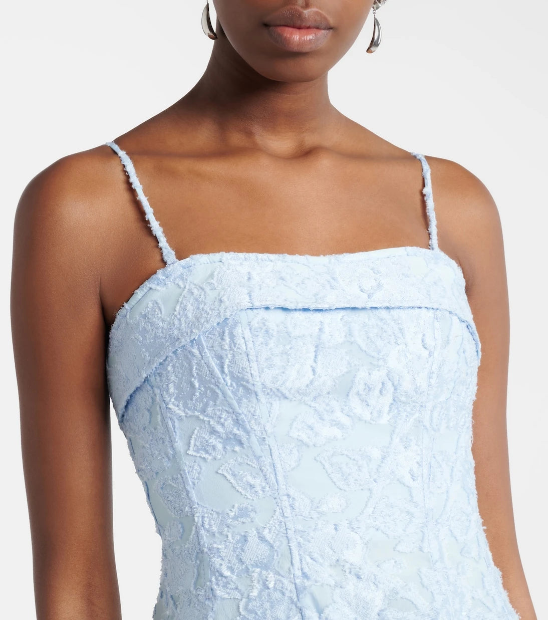 Simkhai - Valeria embroidered midi dress