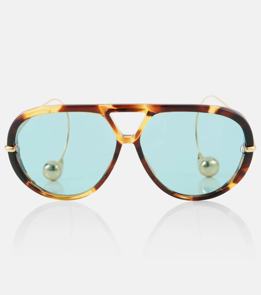 Bottega Veneta - Drop aviator sunglasses