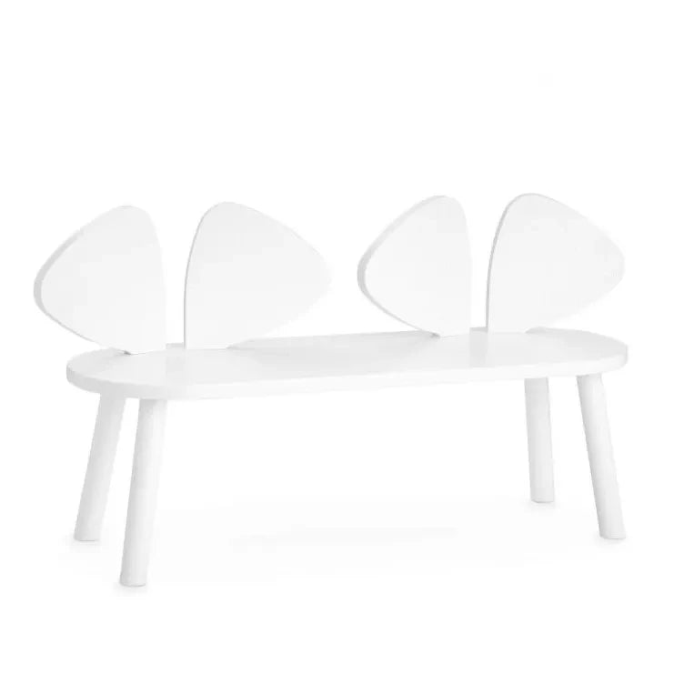 Nofred - Mouse bench in oak | White