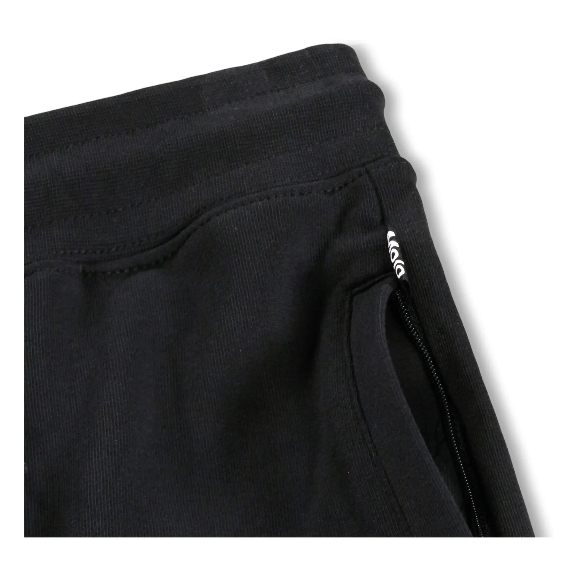 Molo - Alvar Smile organic cotton joggers | Black