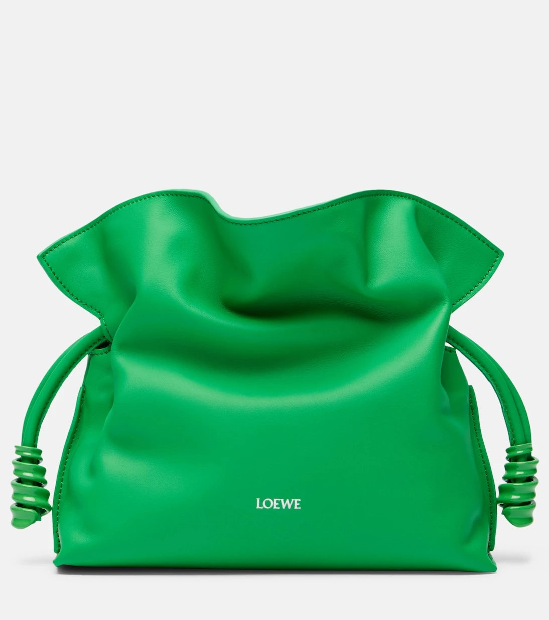 Loewe - Flamenco Coil Mini leather clutch
