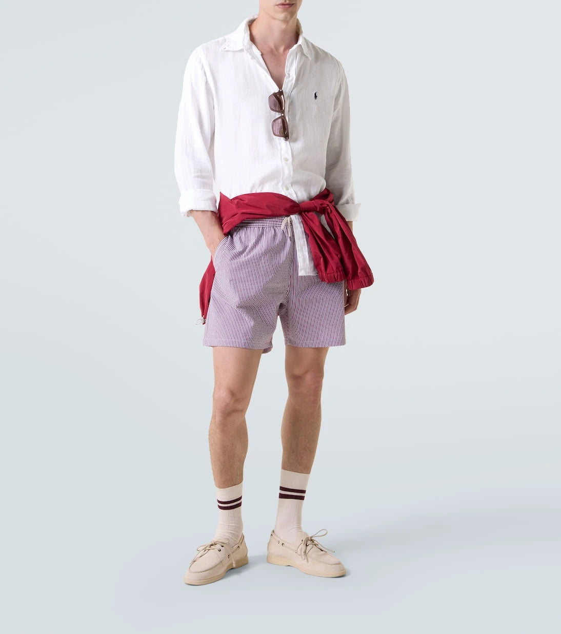 Polo Ralph Lauren - Embroidered linen shirt