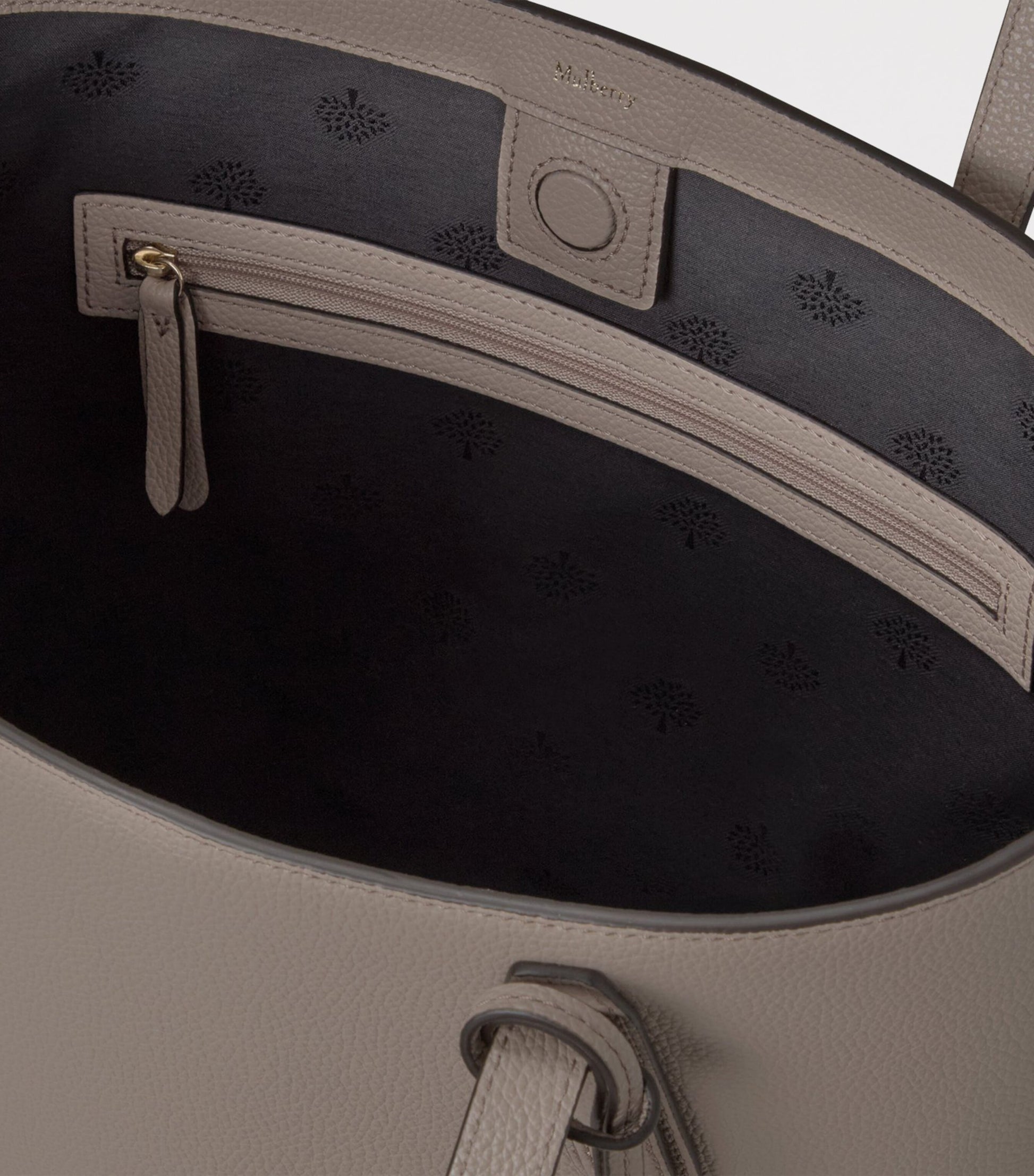 Mulberry Leather North South Tote Bag