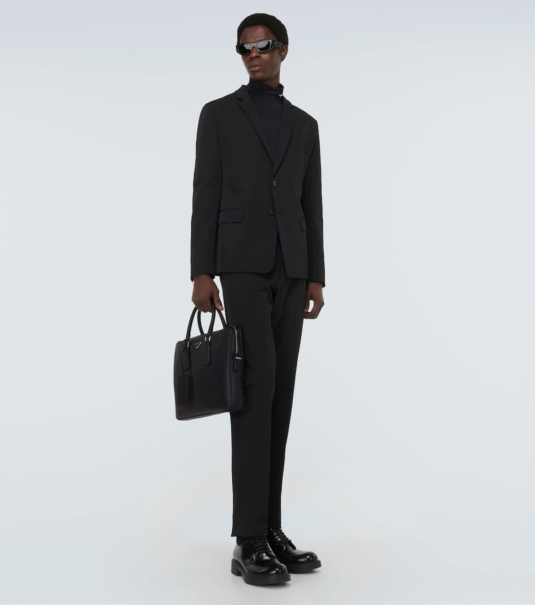 Prada - Leather briefcase