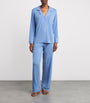 Eberjey Blue Stretch-Modal Gisele Pyjama Set
