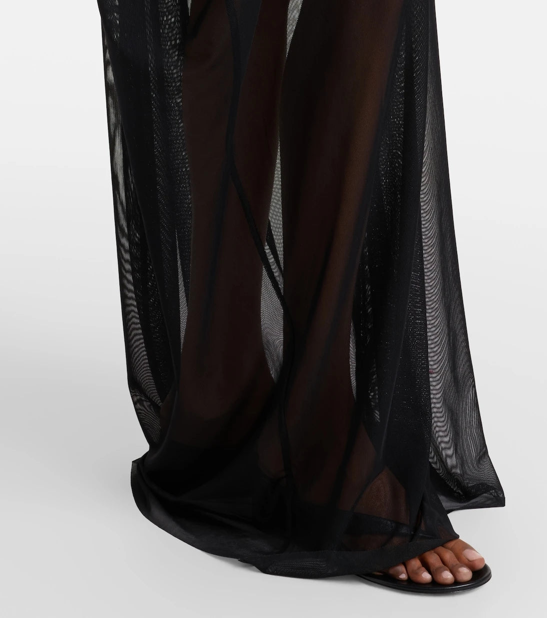 Norma Kamali - Sheer mesh kaftan