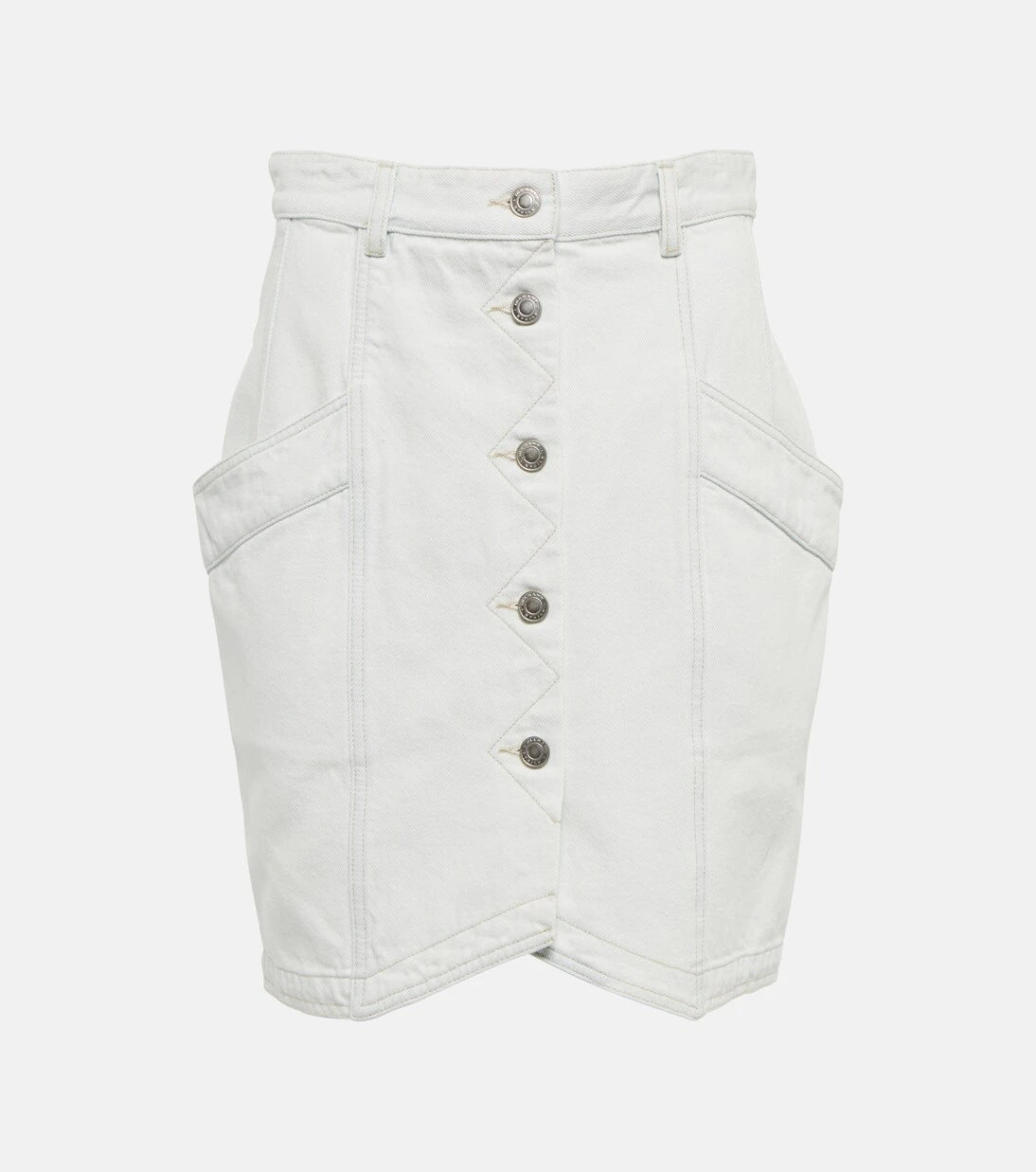 Marant Etoile - Sabel high-rise denim miniskirt