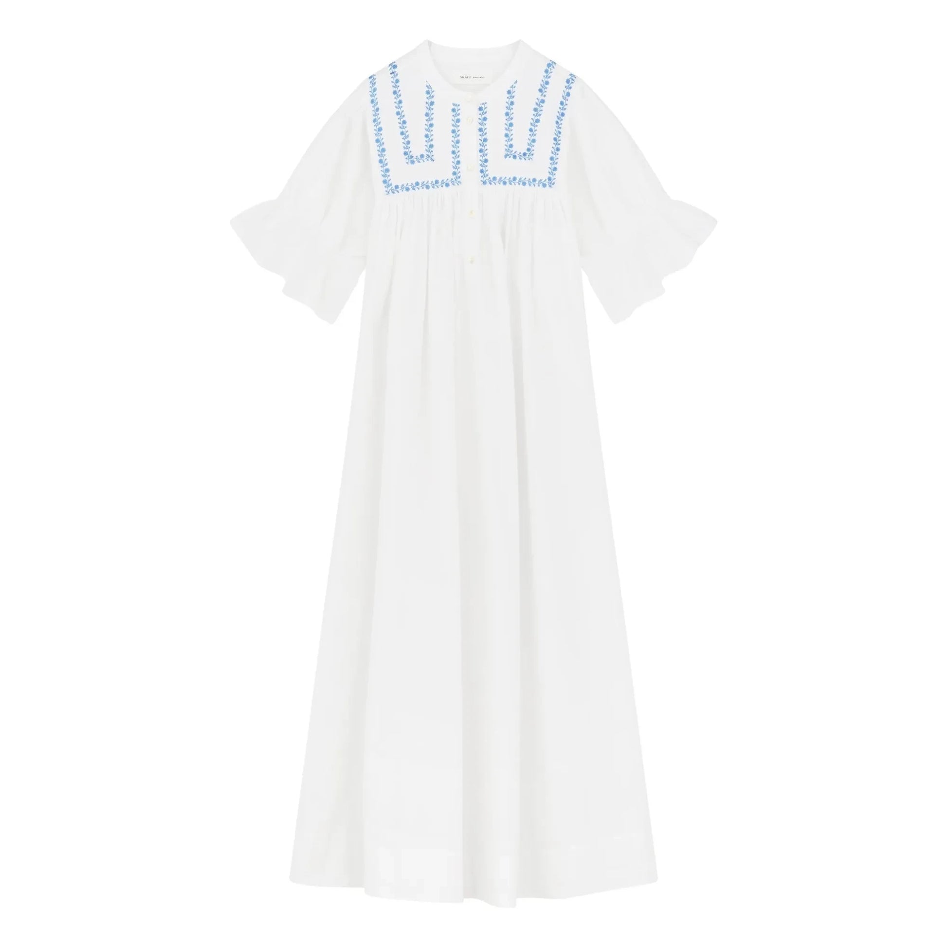 Skall Studio - Bonne Coton dress | White
