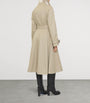 Beige Gabardine Ellingham Long Car Coat