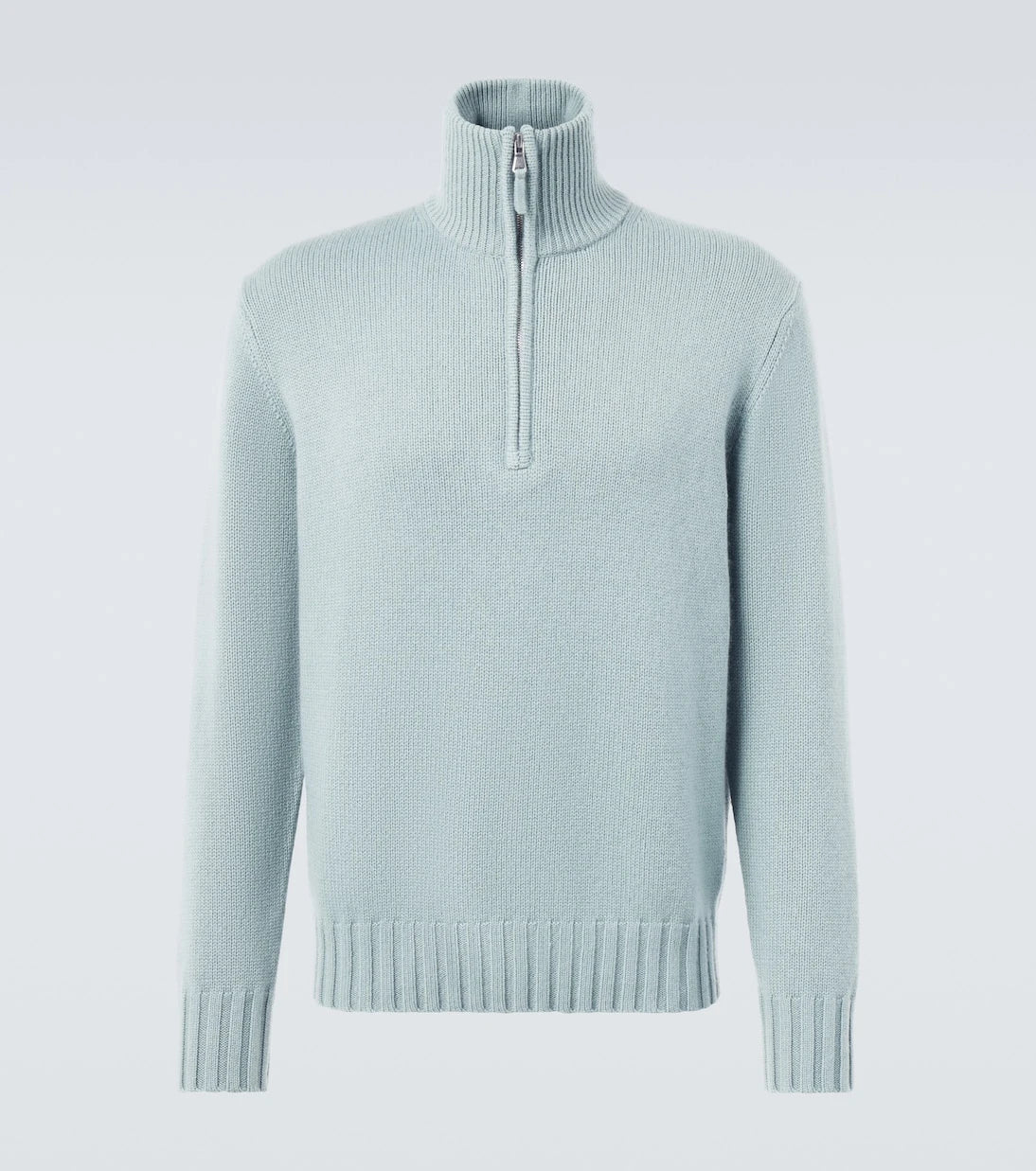 Allude - Cashmere half-zip sweater