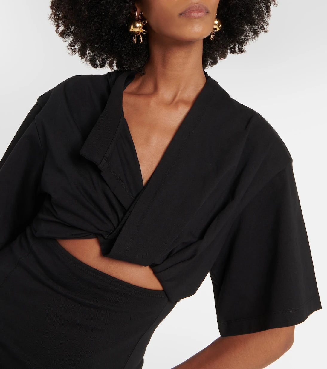 Jacquemus - La Robe Bahia cotton minidress