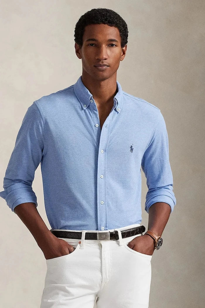 Polo Ralph Lauren риза мъжка от памук