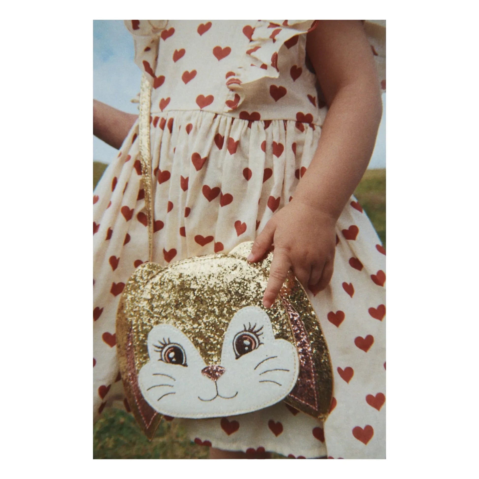 Konges Sløjd - Glitter Rabbit Bag | Gold