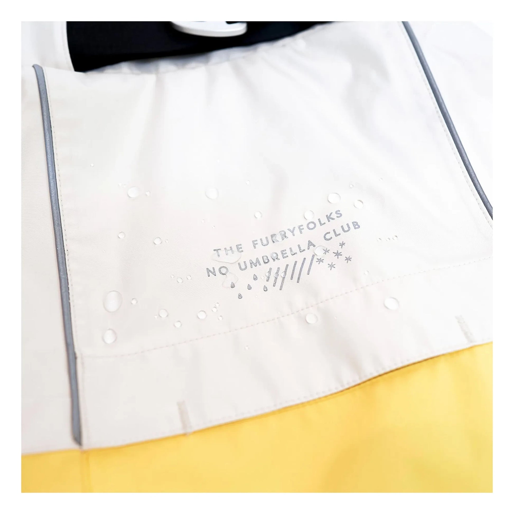 The Furry Folks - Venture rain coat | Yellow