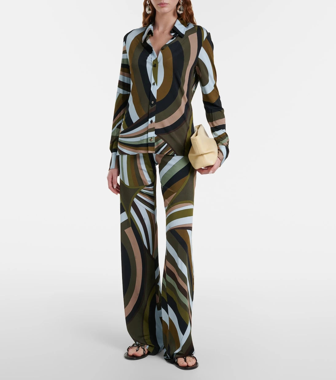 Pucci - Marmo silk shirt