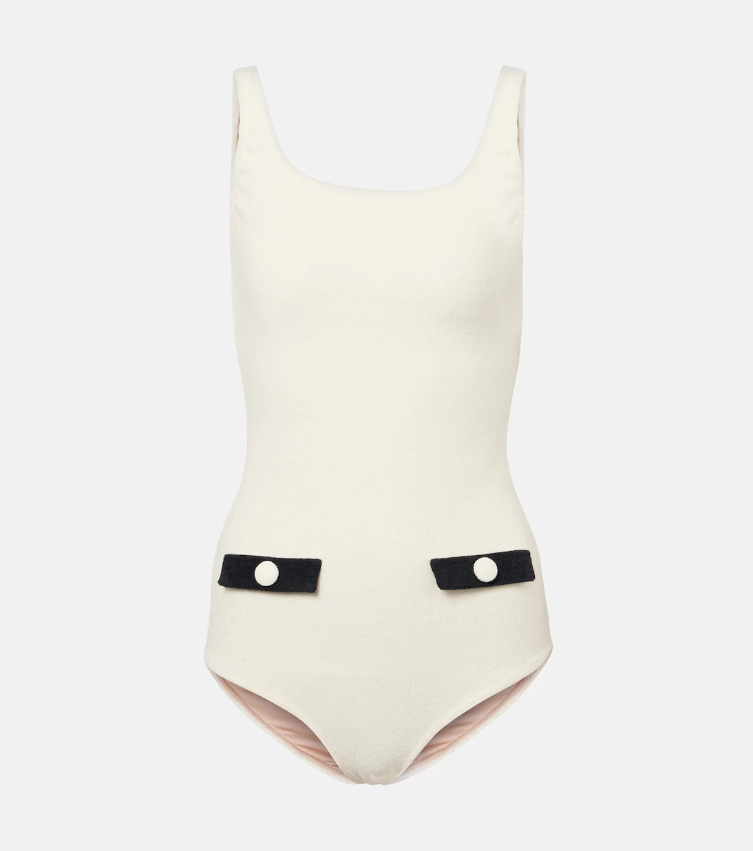 Adriana Degreas - Cotton-blend terry swimsuit