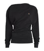 Vivienne Westwood Black Cotton Hebo Sweatshirt